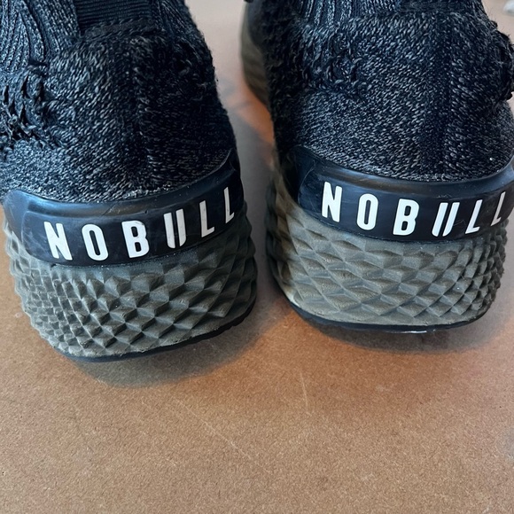 NOBULL Men’s Knit Runners in Black Gray size 11 main image 5